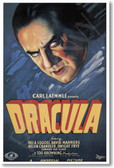 Dracula vampire bela lugosi movie poster film horror monster posterenvy