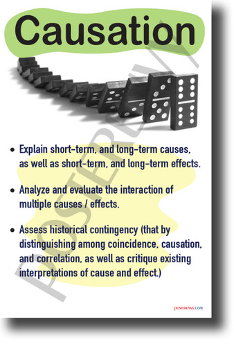 Causation - NEW Reading and Writing Poster (rw203) PosterEnvy Poster