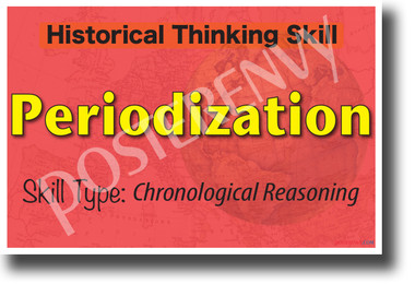 Historical Periodization - NEW Social Studies POSTER (ss179) PosterEnvy Poster
