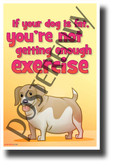 Fat Dog - NEW Health and Safety POSTER (he074) PosterEnvy Poster