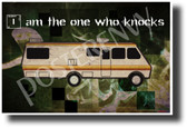 Breaking Bad - I Am The One Who Knocks - NEW TV Quote Poster (fa173) PosterEnvy Poster