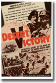 Desert Victory - Vintage WW2 Reprint Poster