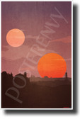 Tatooine - NEW Star Wars Planet Poster (fa176) PosterEnvy Poster