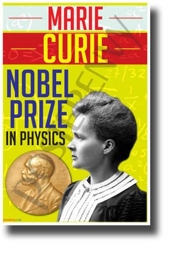 Marie Curie - NEW Famous Person Science Poster