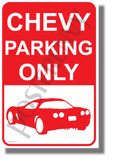 Chevy Parking - NEW Humor POSTER (hu426)