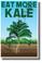 Eat More Kale - NEW Healthy Snacks and Nutrition Poster (he077)
