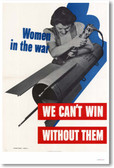 Women in the War - We Can't Win Without Them