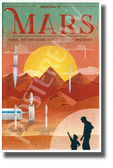 Vacation to Mars - NEW Humor Novelty Vintage Style POSTER