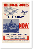 The Bugle Sounds - Enlist in the U.S. Army Now!