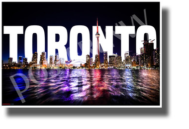 Toronto - NEW Canada North American City Travel Art POSTER 