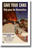 Save Your Cans - Help Pass the Ammuniton