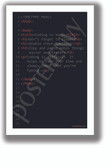Coding is Hard - NEW Basic Software Engineering Instructional POSTER (ms334)