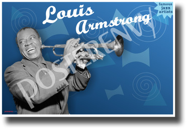  Louis Armstrong Famous Jazz Musician - NEW Famous Person Music POSTER