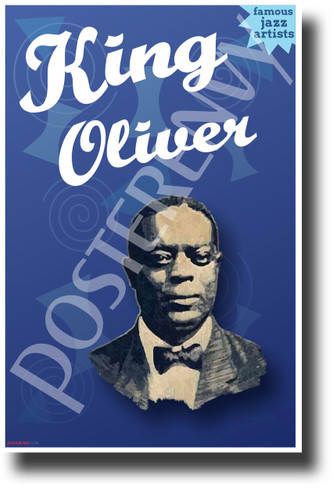 King Oliver Famous Jazz Musician - NEW Famous Person Music POSTER