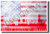 United States of America - Classroom Patriotic USA POSTER