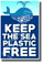 Keep the Sea Plastic Free - New Environmental Awareness POSTER