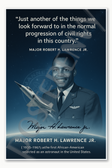 Robert H Lawrence Jr - American NASA Astronaut Poster - 18 inch x 12 inch