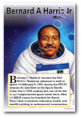 Bernard A Harris Jr - NASA Astronaut - Biography Poster 18 x 12 inch