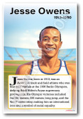 Jesse Owens - Olympic Athlete - Biography Poster 18 x 12 inch
