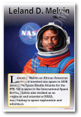 Leland D Melvin - Astronaut - Biography Poster 18 x 12 inch