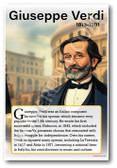 Giuseppe Verdi - Opera Composer - Biography Poster 18 x 12 inch