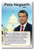 Pete Hegseth - TV Host - Biography Poster 18 x 12 inch