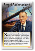 Sergei Rachmaninoft - Notable Figure - Biography Poster 18 x 12 inch