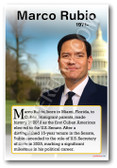 Marco Rubio - U.S. Senator - Biography Poster 18 x 12 inch