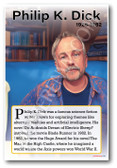 Philip K. Dick - Sci-Fi Author - Biography Poster 18 x 12 inch