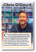 Chris O'dowd - Actor & Comedian - Biography Poster 18 x 12 inch