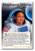 Stephanie Wilson - Astronaut - Biography Poster 18 x 12 inch