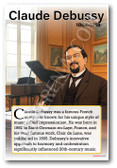 Claude Debussy - Impressionist Composer - Biography Poster 18 x 12 inch
