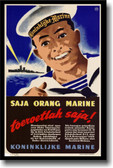 Saja Orang Marine - Vintage WW2 Reproduction Poster
