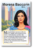 Morena Baccarin - Actress - Biography Poster 18 x 12 inch