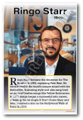 Ringo Starr - Beatles Drummer - Biography Poster 18 x 12 inch