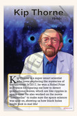 Kip Thorne - Theoretical Physicist & Black Hole Expert - Biography Poster 18" x 12"