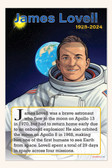 James Lovell - Apollo 13 Astronaut - Biography Poster 18" x 12"