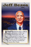 Jeff Bezos - Amazon Founder & Entrepreneur - Biography Poster 18" x 12"