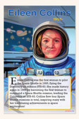 Eileen Collins - First Female Shuttle Commander - Biography Poster 18" x 12"