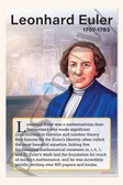 Leonhard Euler - Mathematical Prodigy - Biography Poster 18" x 12"
