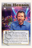 Jim Henson - Muppets Creator & Puppeteer - Biography Poster 18" x 12"