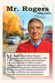 Mr. Rogers - Beloved Children's TV Host - Biography Poster 18" x 12"