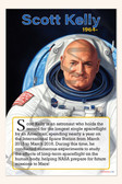 Scott Kelly - NASA Astronaut & Year in Space Pioneer - Biography Poster 18" x 12"