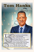 Tom Hanks - Award-Winning Actor & Filmmaker - Biography Poster 18" x 12"