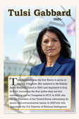 Tulsi Gabbard - Politician & Former Congresswoman - Biography Poster 18" x 12"