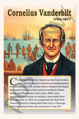 Cornelius Vanderbilt - Business Magnate - Biography Poster 18" x 12"