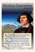 Nicolaus Copernicus - Astronomer & Heliocentric Theory Pioneer - Biography Poster 18" x 12"
