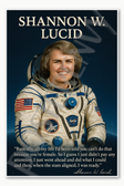 Shannon W Lucid Famous Woman Female American NASA Astronaut Space Inspirational Hero Poster - 18 inch x 12 inch