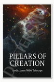 Pillars of Creation James Webb Telescope NASA Astronomy Space Stars Science Poster - 18 inch x 12 inch