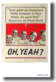OH, YEAH? - Vintage WPA Patriotic Poster